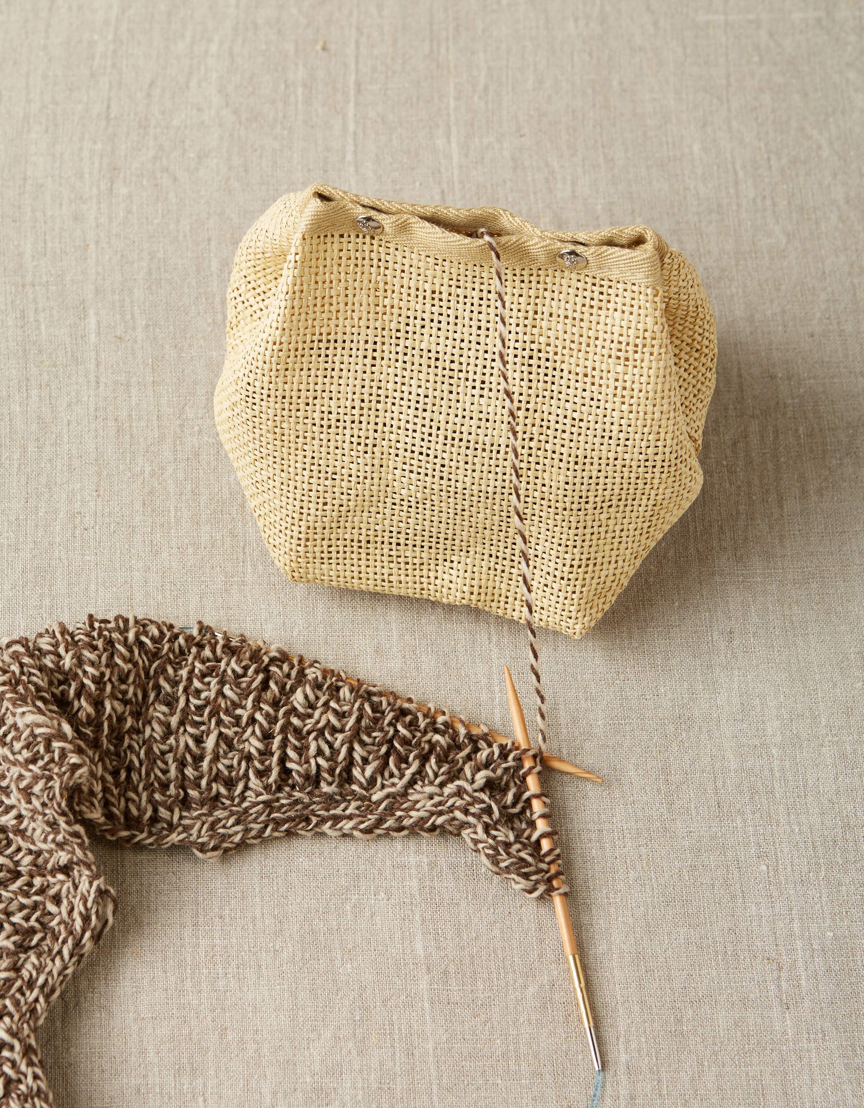 Cocoknits Natural Mesh Bag by Must Love Yarn
