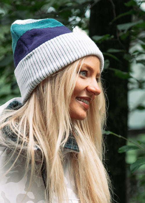 Mountain Cuffed Beanie