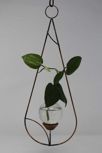 Minimalist Teardrop Hanging Vase