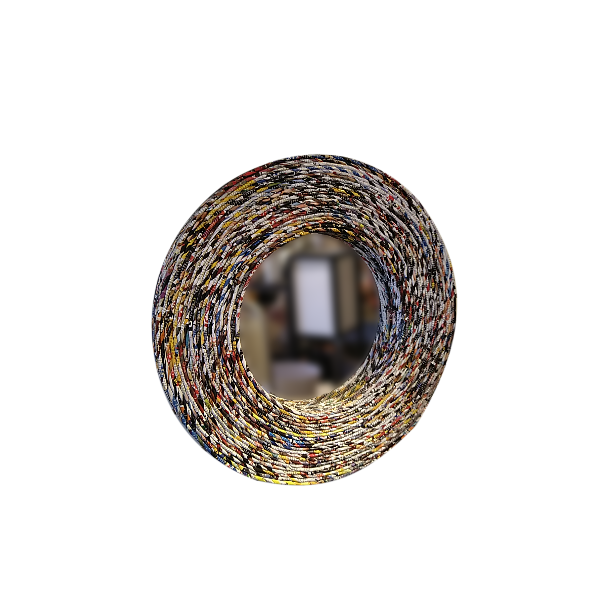 Mirror Paper Coil 23in Diameter by Homeportonline