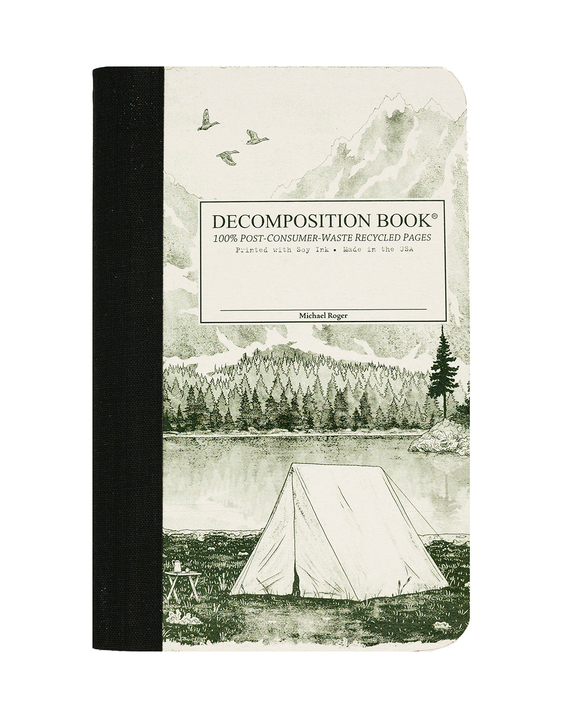 Decomposition Notebook - Pocket - Mountain Lake by Homeportonline