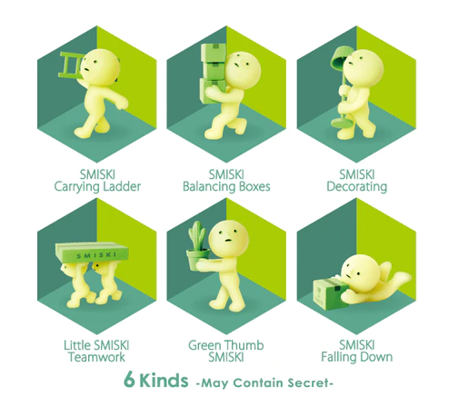 Blind Box Smiski Moving Series (Sold Each) by Homeportonline
