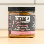 "Mud Season" - Crunchy Cacao Nib & Coffee Nut Butter - 7.5 oz by Mixed Up Foods