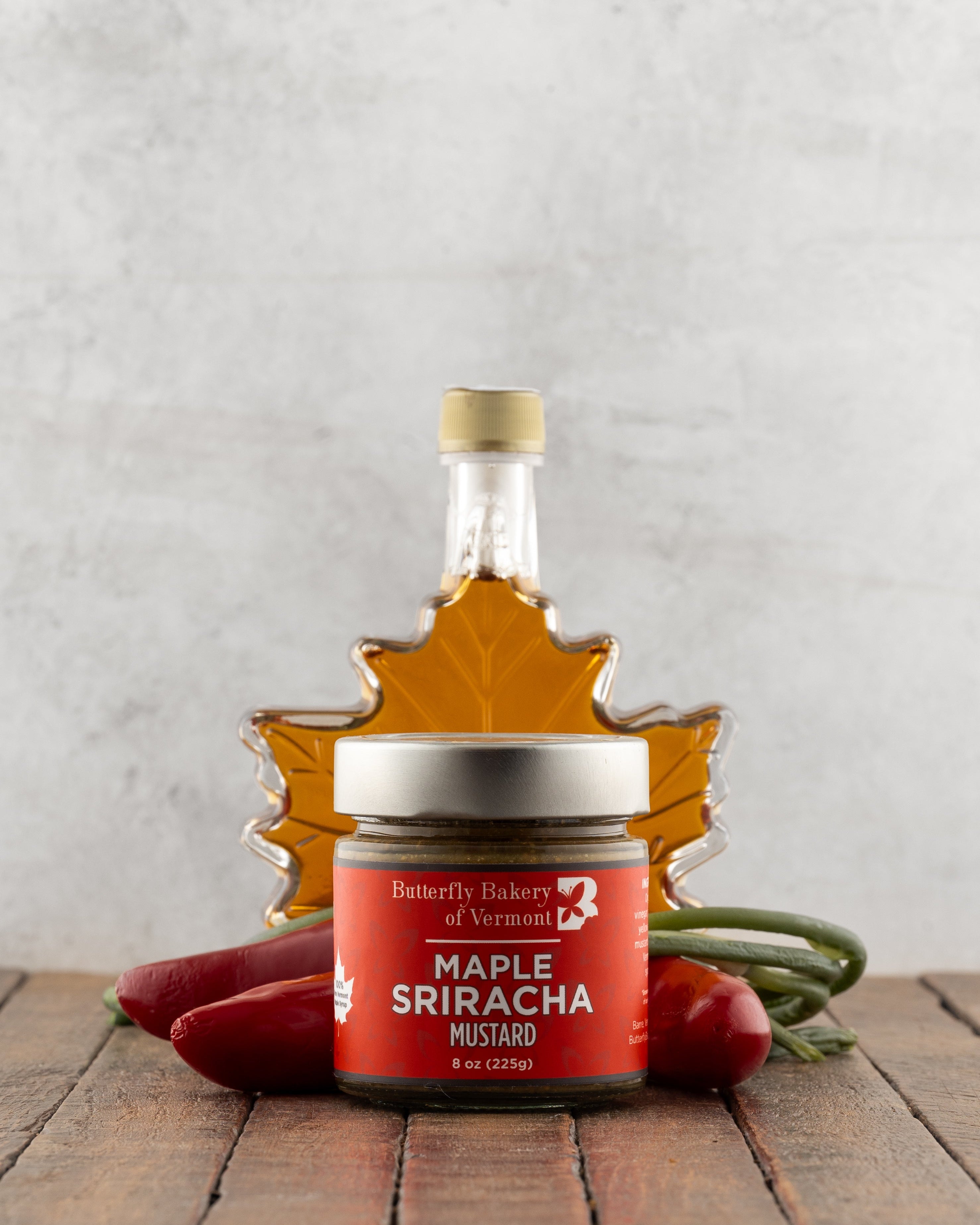 Maple Sriracha Mustard by Butterfly Bakery of Vermont