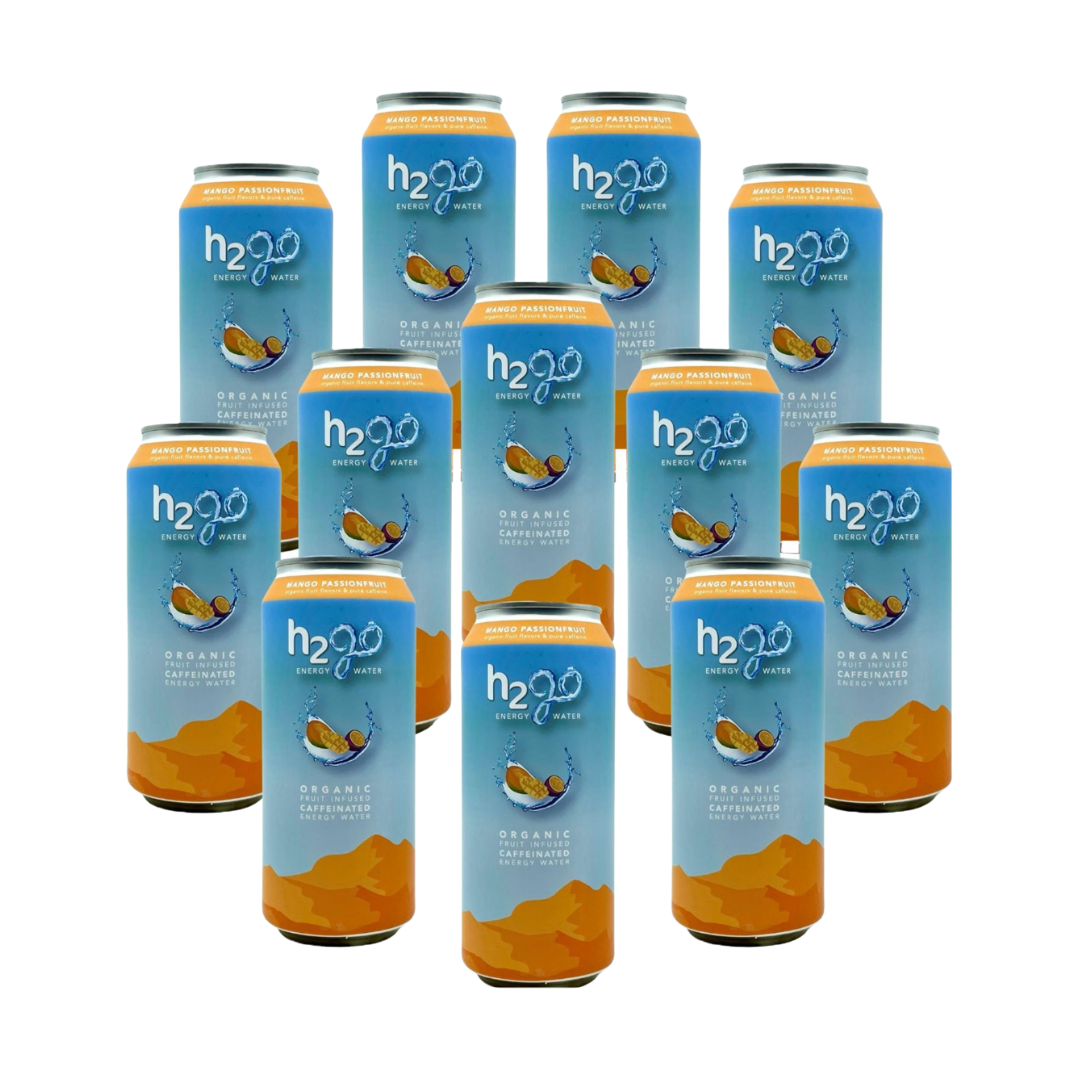 Mango Passionfruit 12 Pack by h2go Energy Water
