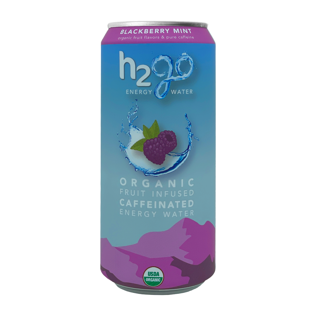 Blackberry Mint 12 Pack by h2go Energy Water