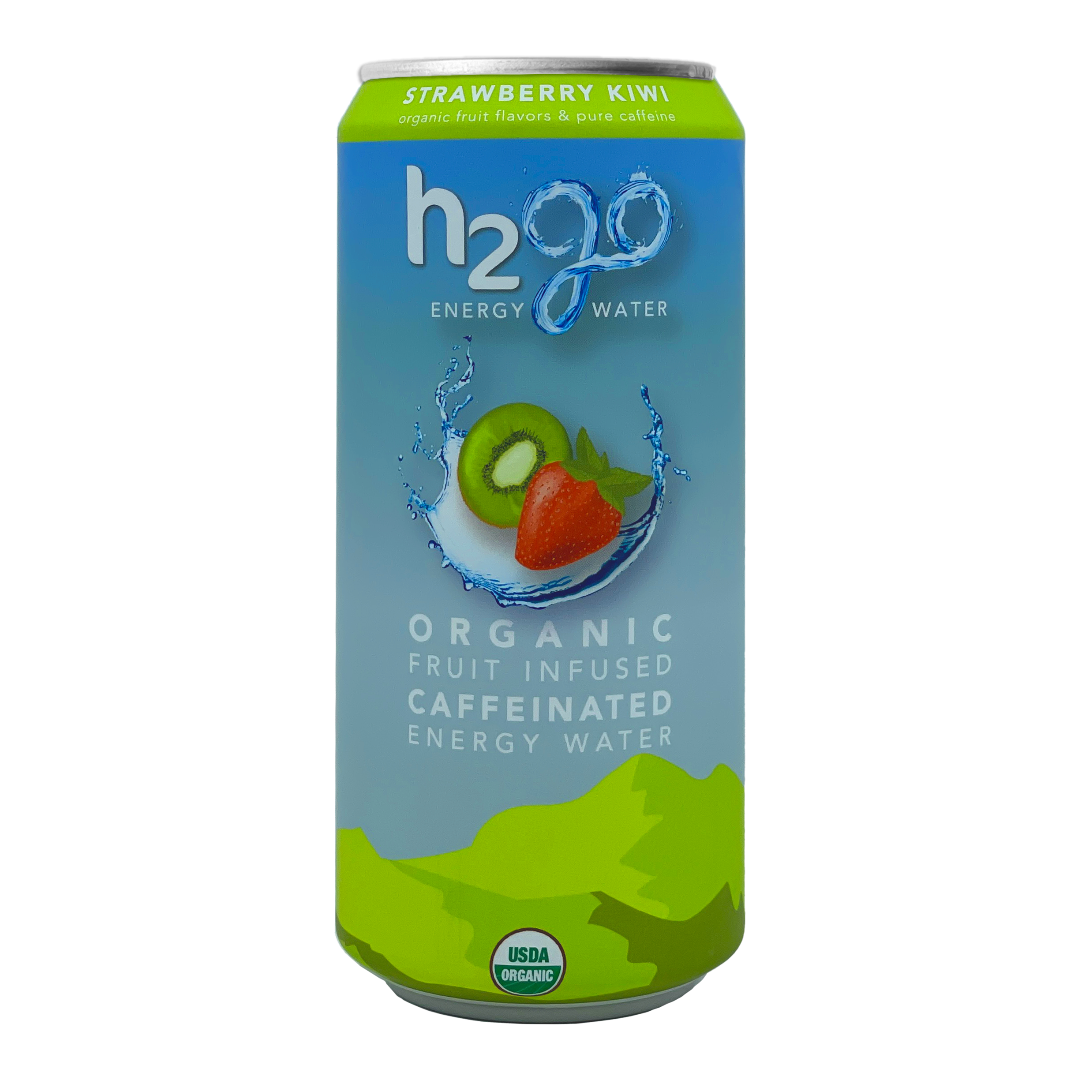 Strawberry Kiwi 12 Pack by h2go Energy Water