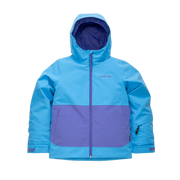 Kids Pinnakle Insulated Jacket - Cyan/Blue Shadow by Hootie Hoo