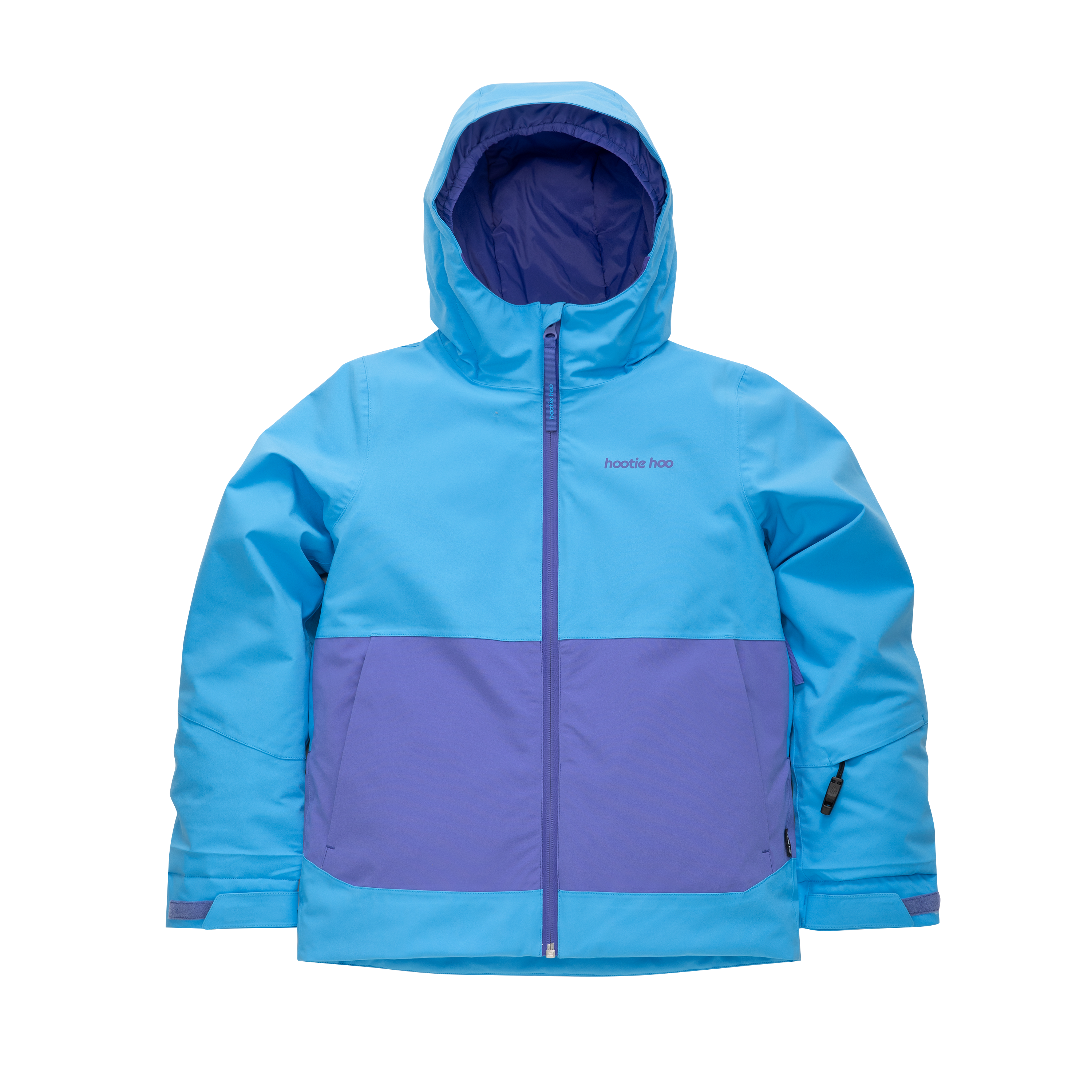 Kids Pinnakle Insulated Jacket - Cyan/Blue Shadow by Hootie Hoo