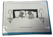 New Yorker Card All You Can Think About Cartoon Card
