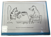New Yorker Card Exclamation Point Cartoon Card