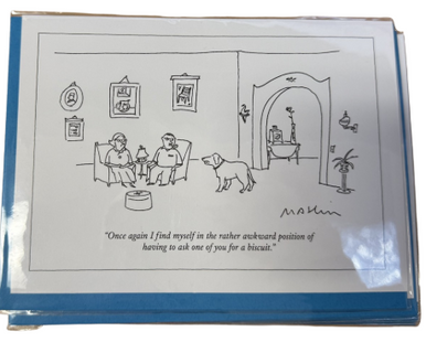 New Yorker Card Dog / Ask For The Biscuit