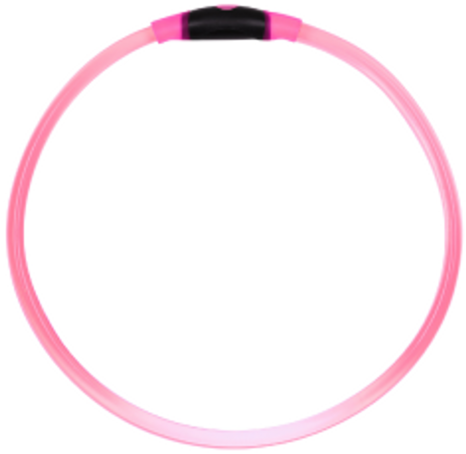 NiteIze Nitehowl Pink Dog Safety Necklace by Homeportonline
