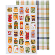Pickling Dishtowels, Set of 2 by Kiss the Cook