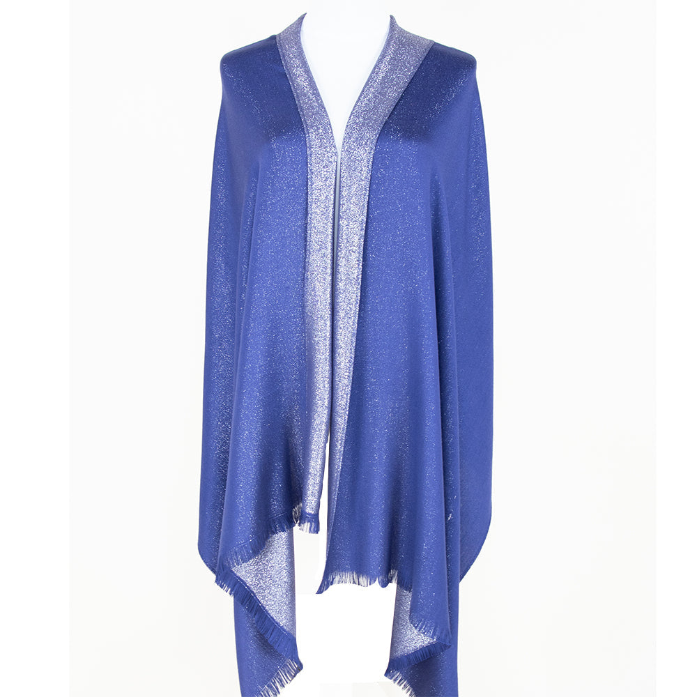 Navy Sparkler Pashmina