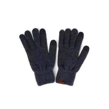 C.C. Heather Plain Knit Gloves