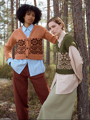 Intermediate Sweater Class: Nordic Bloom