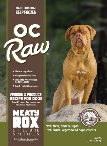 OC Raw Meaty Rox Venison 7lb