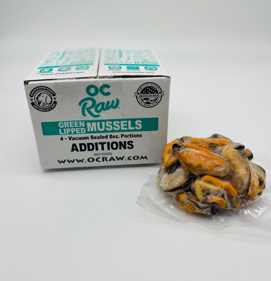 OC Raw Additions Green Lipped Mussels 2lb