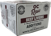 OC Raw Additions Dog Frozen Beef Liver 2lb
