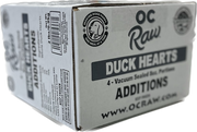 OC Raw Additions Dog Frozen Duck Hearts 2lb