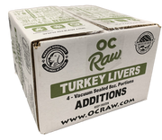 OC Raw Additions Dog Frozen Turkey Liver 2lb