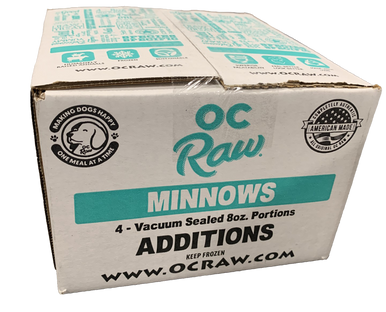 OC Raw Additions Dog Frozen Minnows 2lb