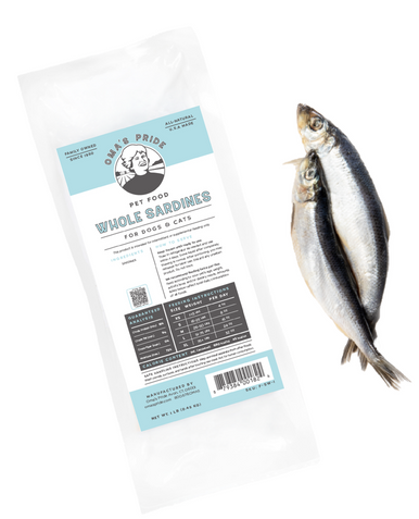 Oma's Whole Sardine Dog Food 1lb