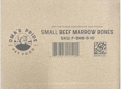 Oma's Pride Beef Marrow Bones 2-3" 10lb