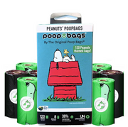 38% Plant based Poop Bags Snoopy Themed 120ct