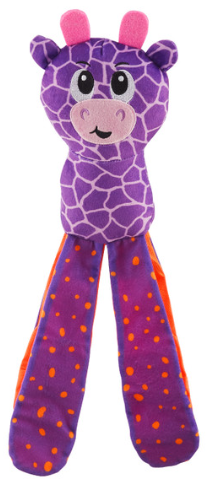 Outward Hound Think N' Thrive Silly Legz Interactive Plush Purple