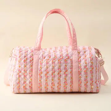 On-the-Go! Quilted Weekender Bag