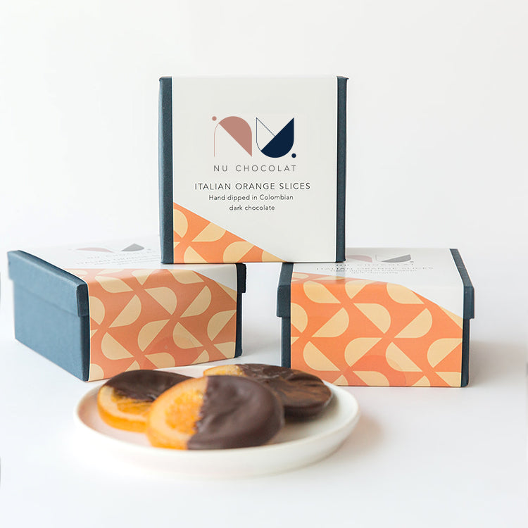 Candied Italian Orange Slices by NU Chocolat