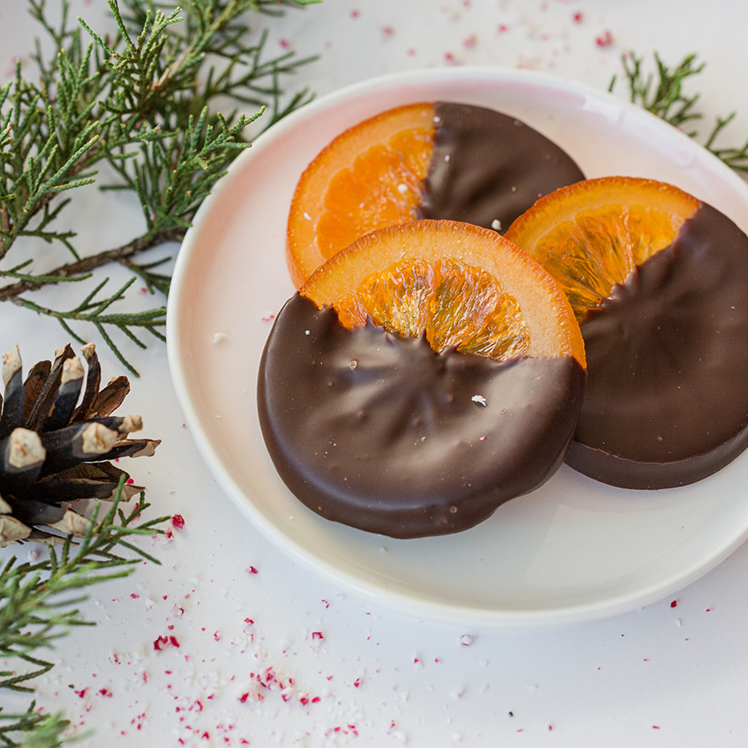 Candied Italian Orange Slices by NU Chocolat