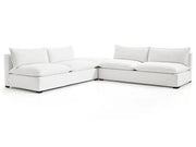 Organic Armless 3 Piece Modular Sofa