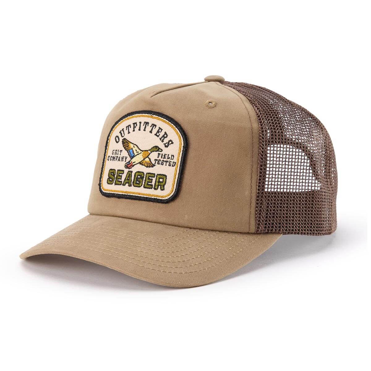 Seager Outfitters Waxed Trucker Snapback