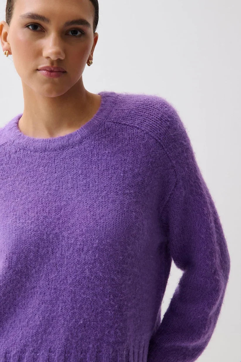 PISTOLA Adina Long Sleeve Crew Neck Sweater