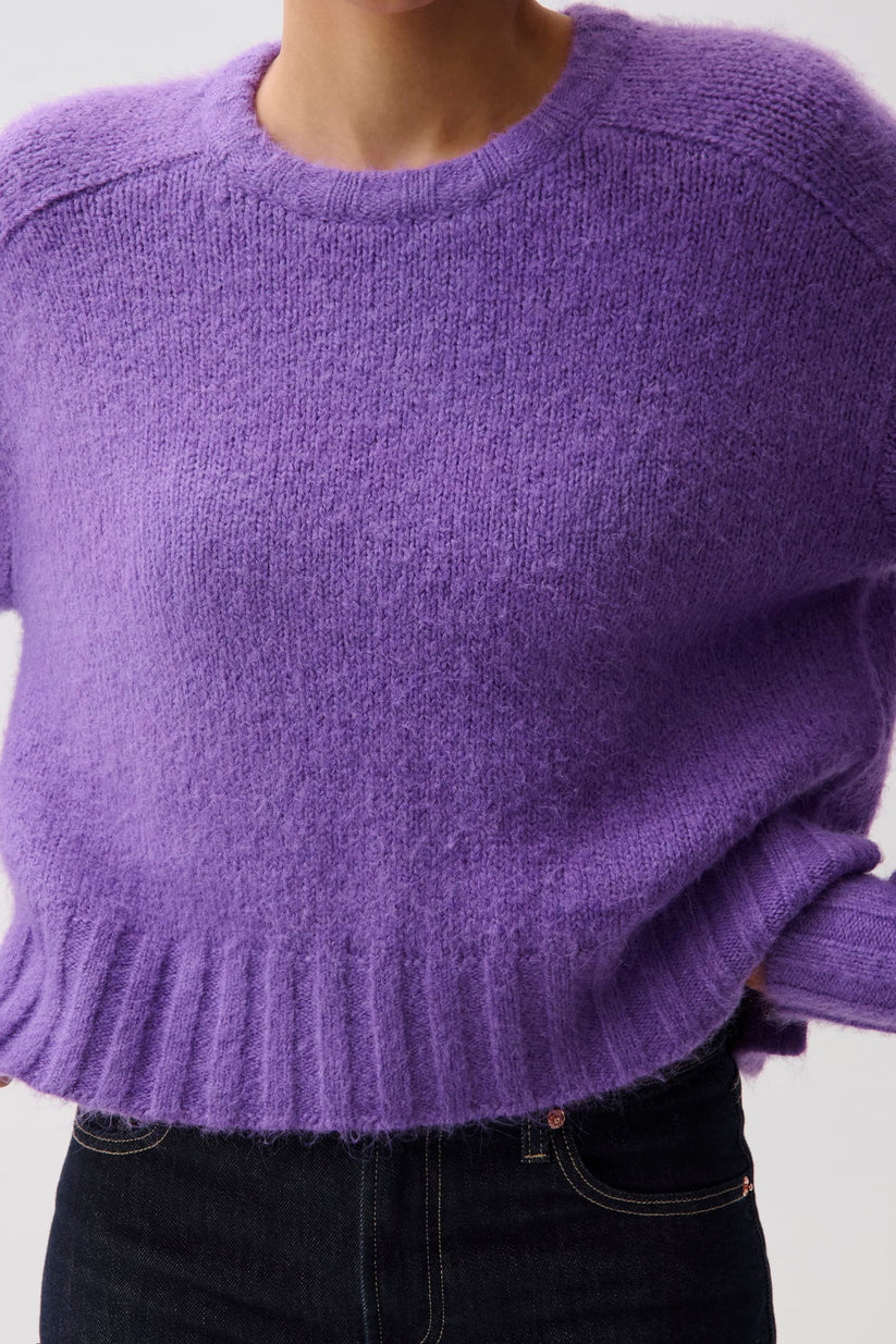 PISTOLA Adina Long Sleeve Crew Neck Sweater