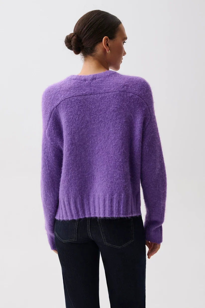 PISTOLA Adina Long Sleeve Crew Neck Sweater
