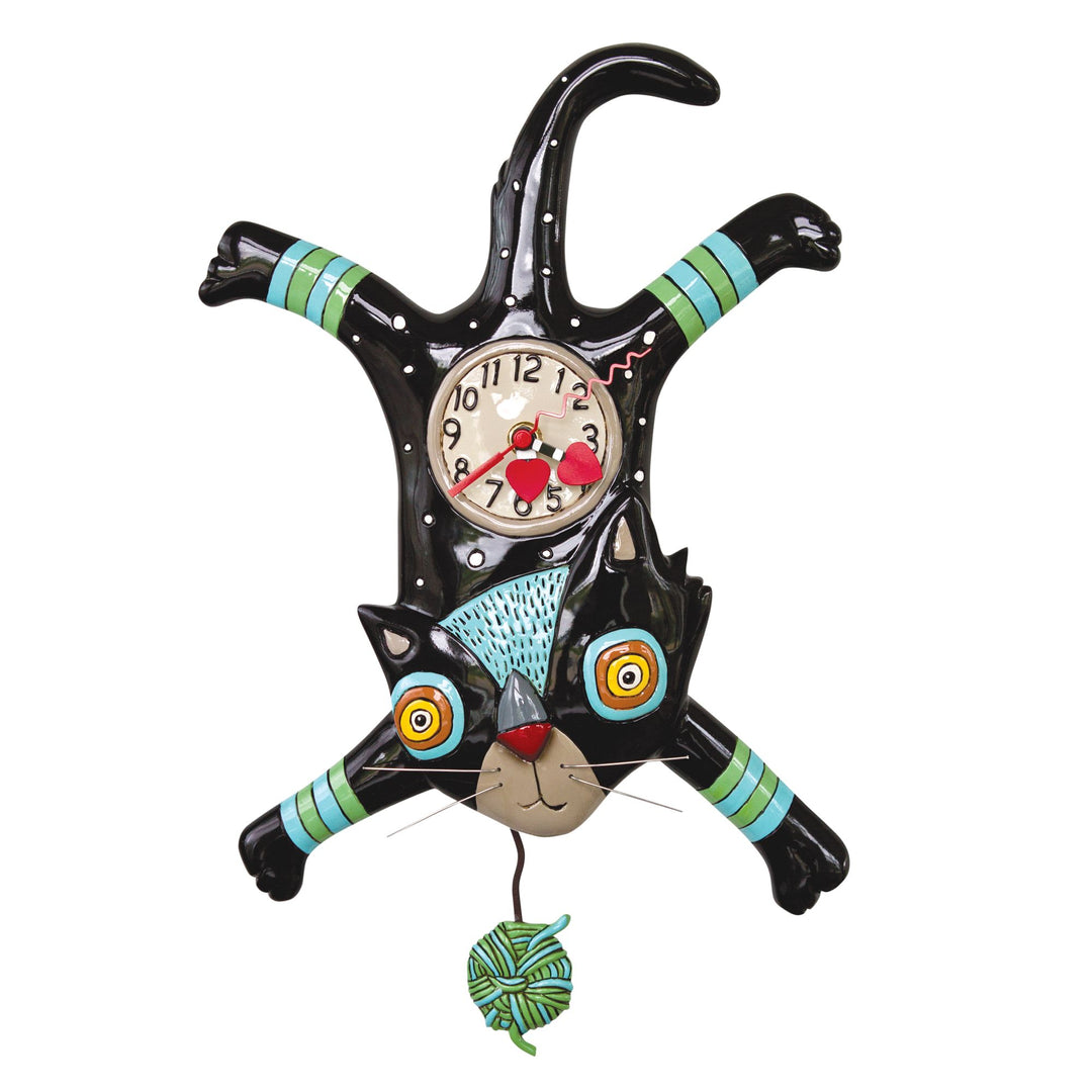 Allen Designs – Craft Attack Cat Clock by Homeportonline