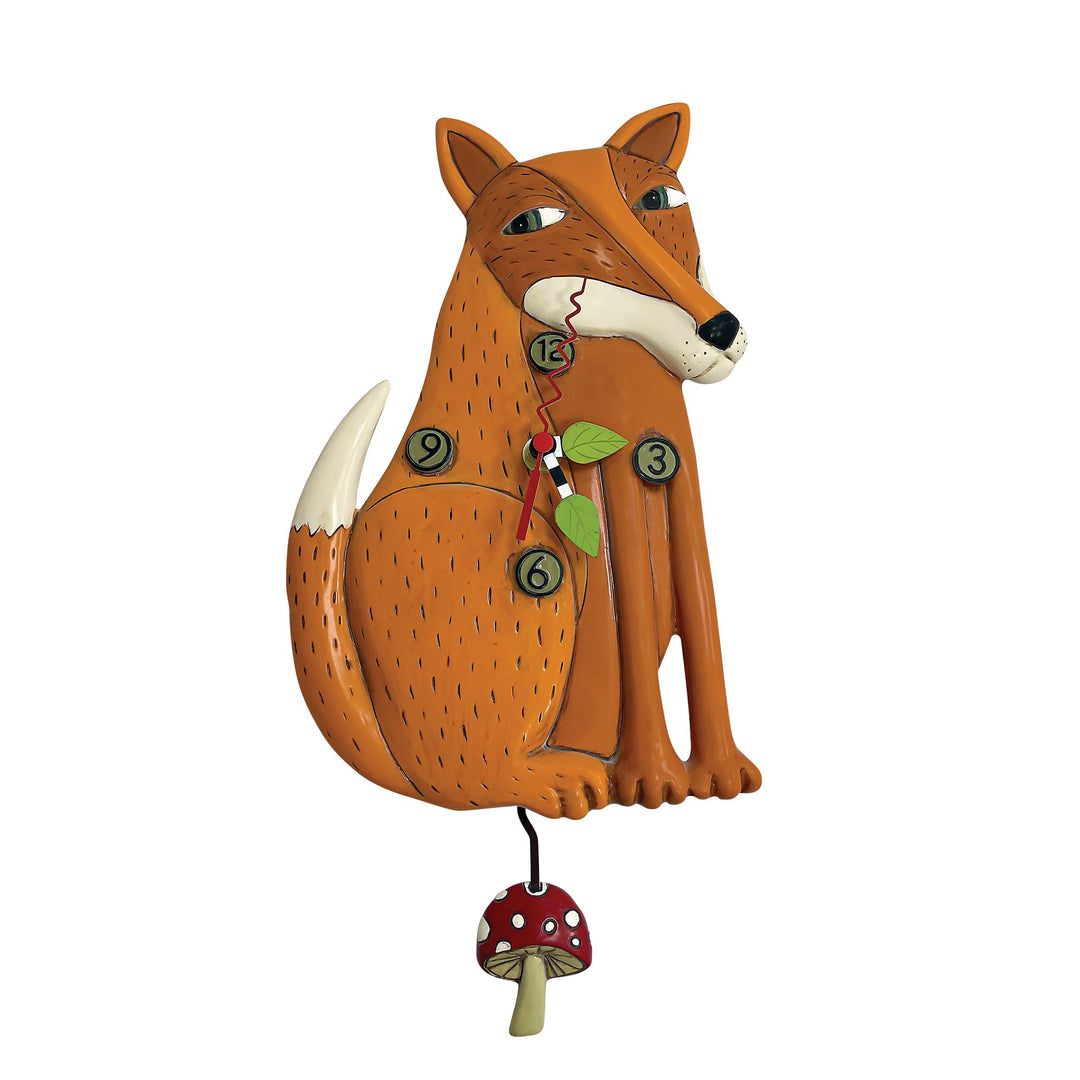 Allen Designs – Foraging Fox Clock by Homeportonline