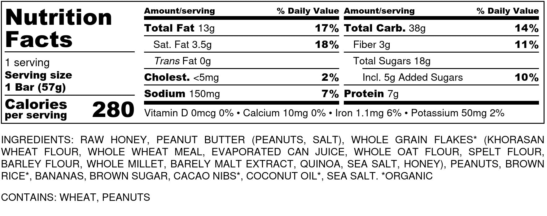 PB Banana Blitz by Garuka Bars