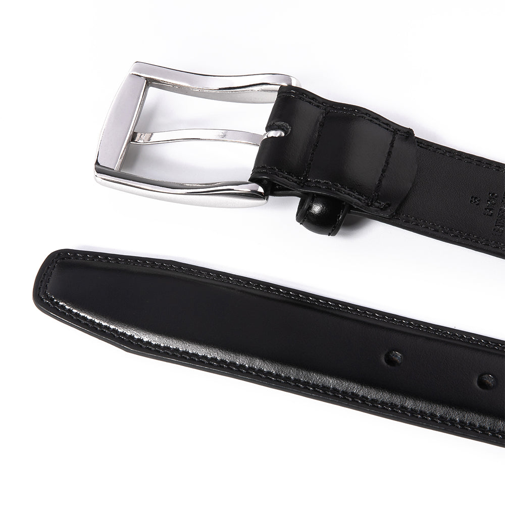 Premium Leather Belt - Black