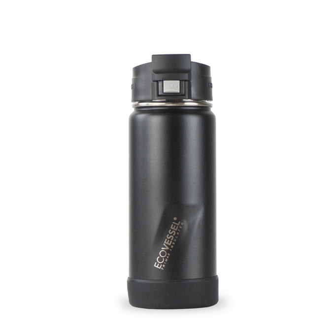 Travel Mug Insulated Stainless Steel Perk Black 16oz by Homeportonline