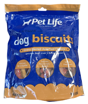 Pet Life  Assorted Gravy Basted Biscuits 14.5oz