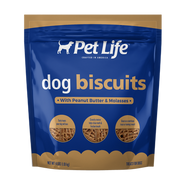 Pet Life Biscuits W/ Peanut Butter & Molasses 4#