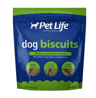 Pet Life Medium Assorted Biscuits 4#