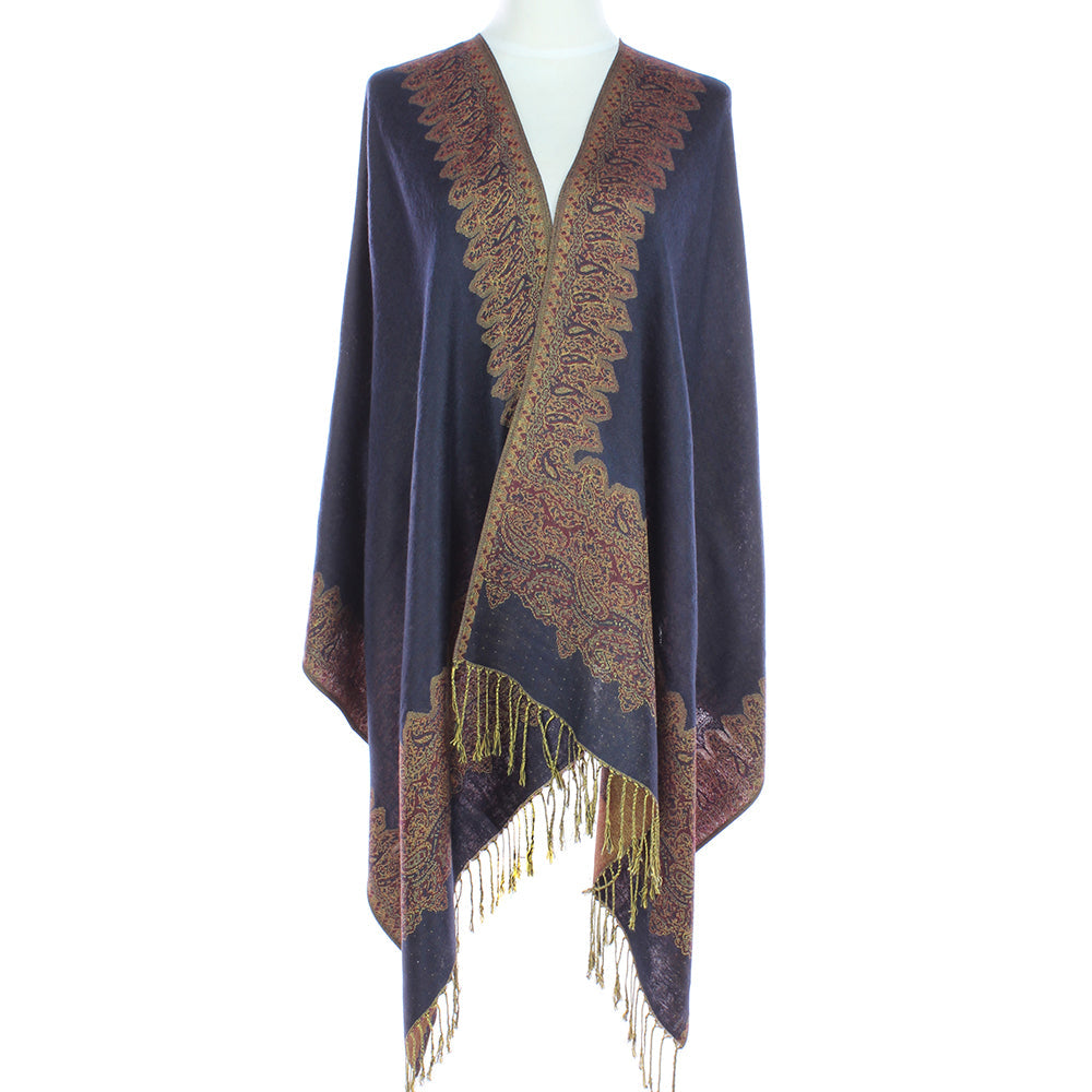 Purple/Gold Constantinople Pashmina
