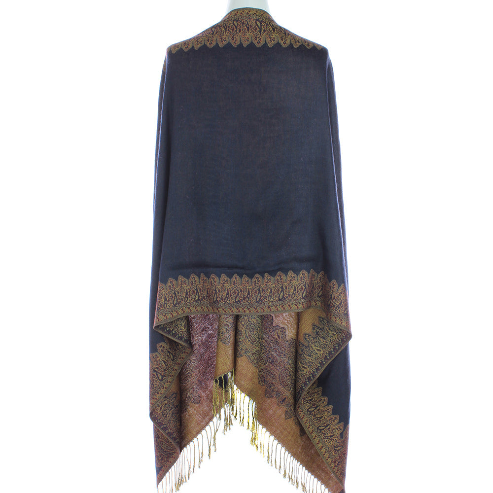 Purple/Gold Constantinople Pashmina
