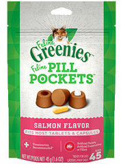 Cat - 45 Count Pill Pocket Salmon by Homeportonline